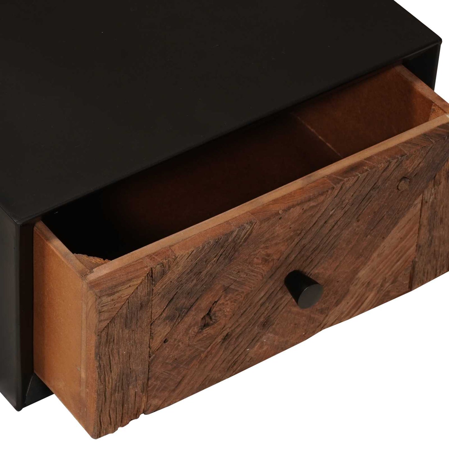 vidaXL Handmade Bedside Cabinet Natural 40 x 30 x 20 cm