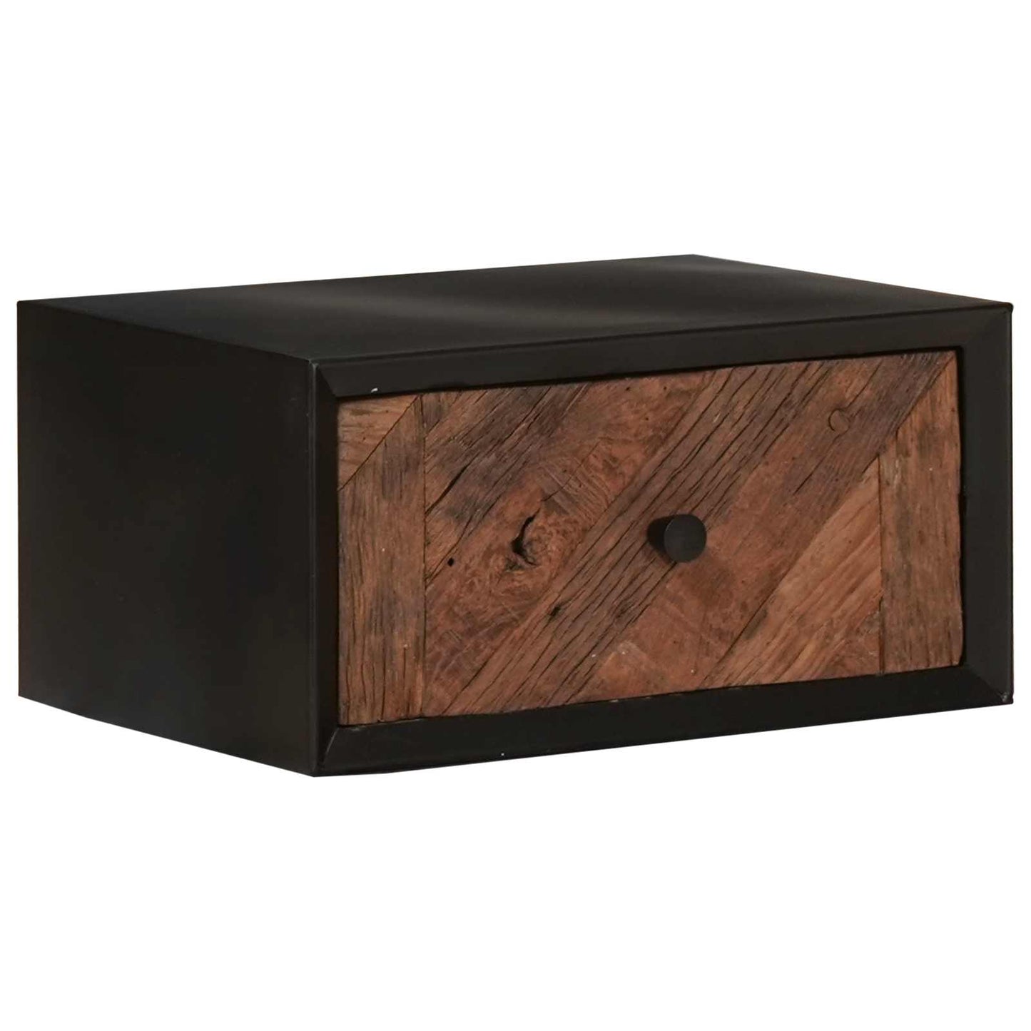 vidaXL Handmade Bedside Cabinet Natural 40 x 30 x 20 cm