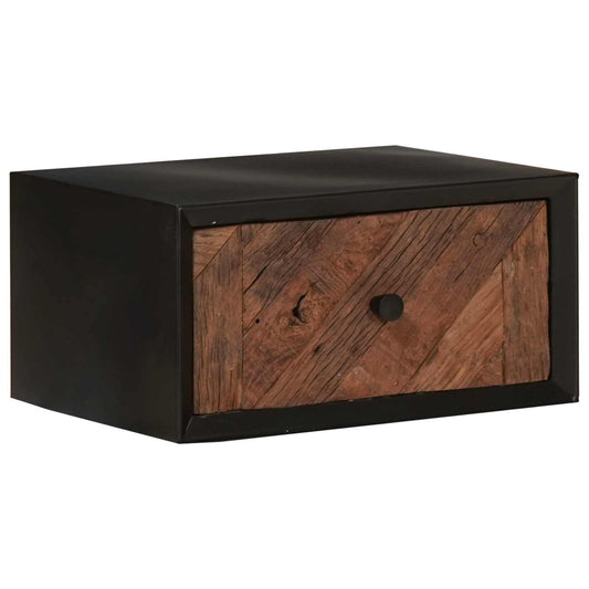 vidaXL Handmade Bedside Cabinet Natural 40 x 30 x 20 cm