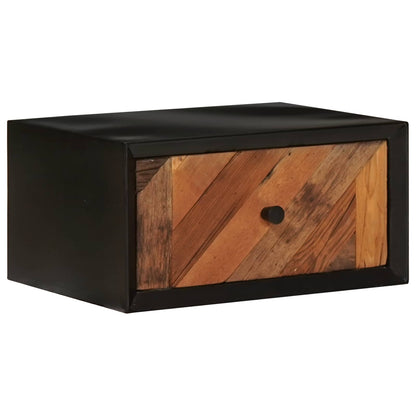 vidaXL Handmade Bedside Cabinet Natural 40 x 30 x 20 cm