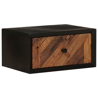 vidaXL Handmade Bedside Cabinet Natural 40 x 30 x 20 cm