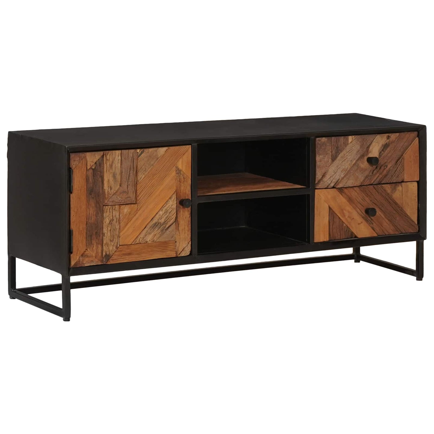 vidaXL TV Cabinet with Drawer with Storage with Door 105 x 30 x 40 cm