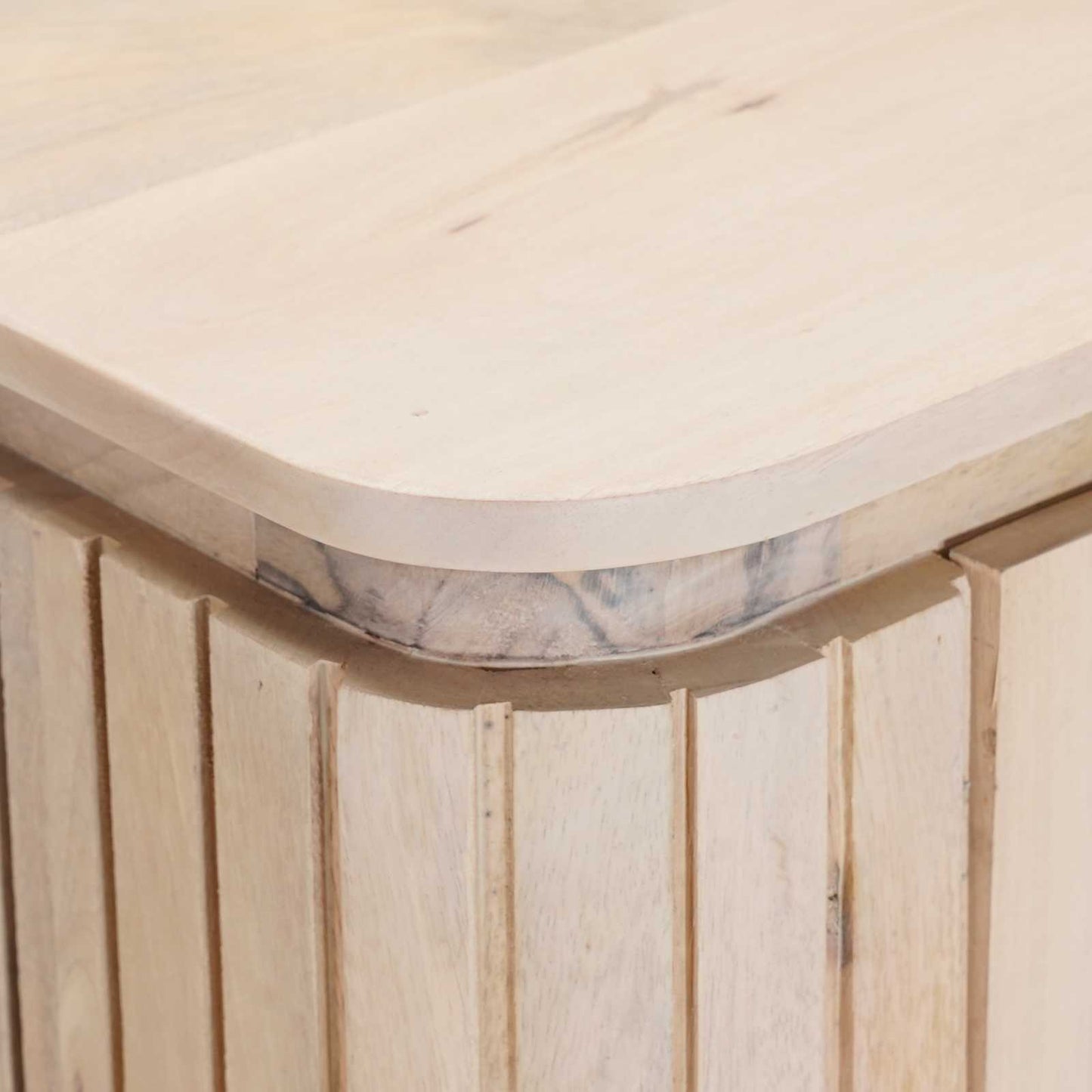 vidaXL Sideboard 105 x 30 x 65 cm Solid Mango Wood and Engineered Wood