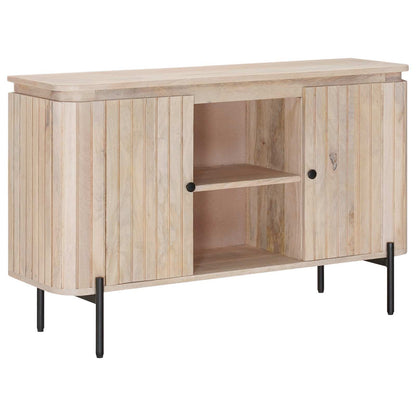 vidaXL Sideboard 105 x 30 x 65 cm Solid Mango Wood and Engineered Wood