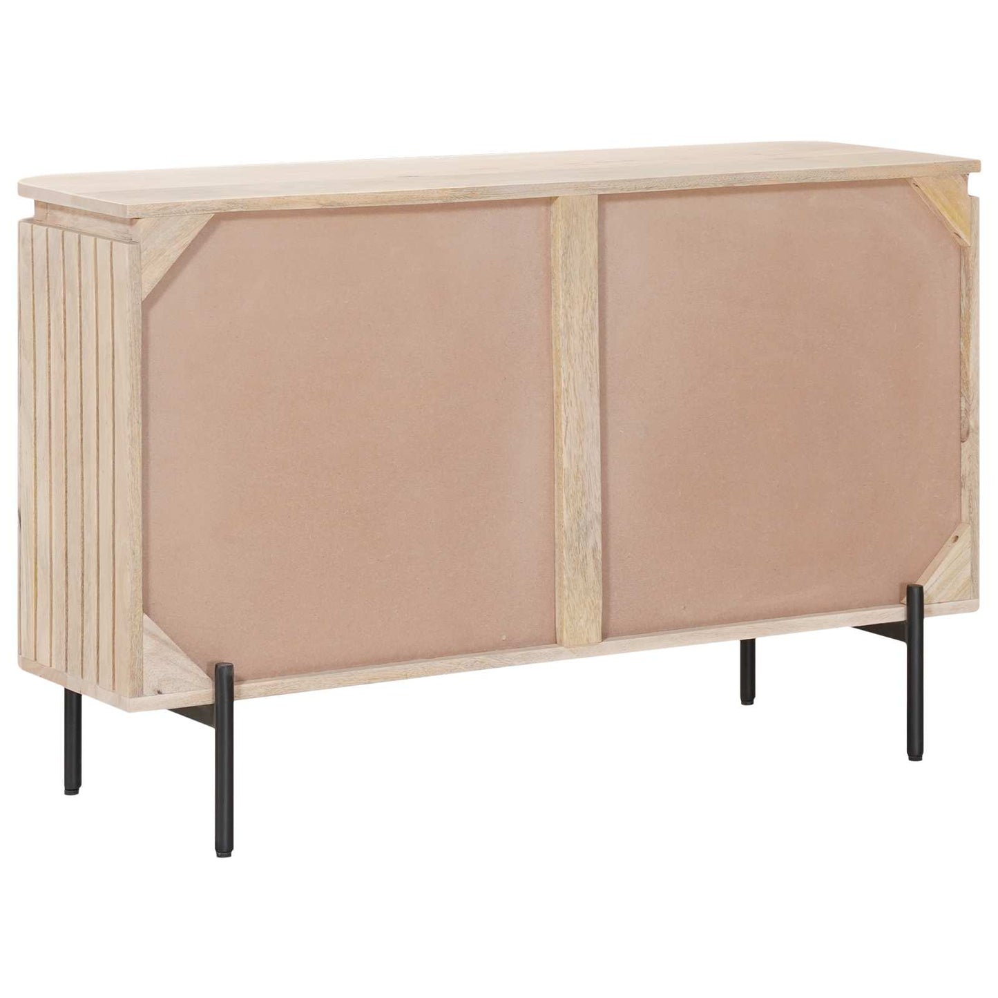 vidaXL Sideboard 105 x 30 x 65 cm Solid Mango Wood and Engineered Wood
