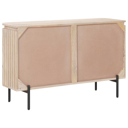 vidaXL Sideboard 105 x 30 x 65 cm Solid Mango Wood and Engineered Wood