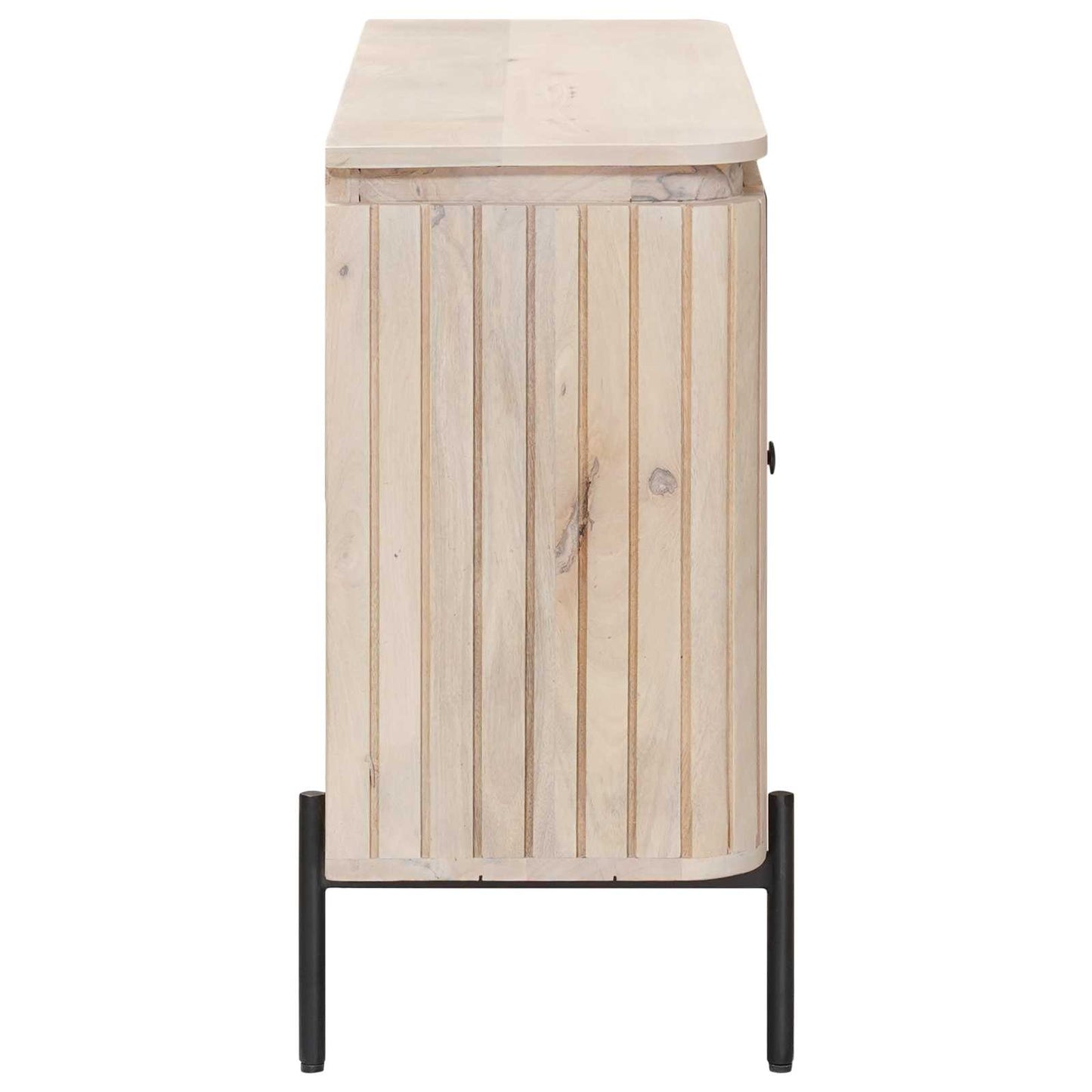 vidaXL Sideboard 105 x 30 x 65 cm Solid Mango Wood and Engineered Wood