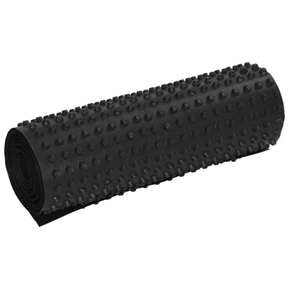 vidaXL Dimpled Drainage Sheet 2 pcs Black 0.5 x 20 m HDPE