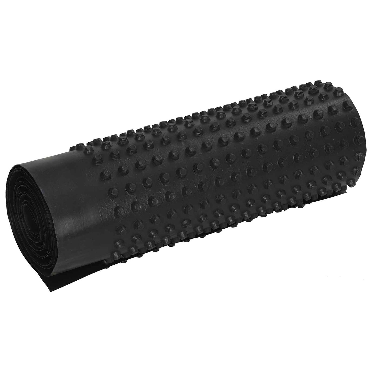 vidaXL Dimpled Drainage Sheet 2 pcs Black 0.5 x 20 m HDPE