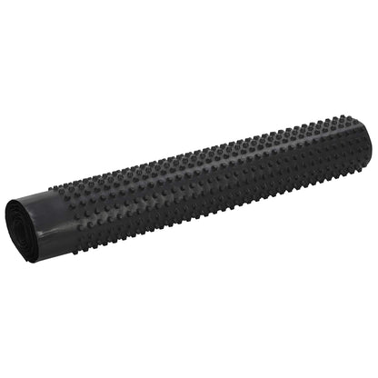 vidaXL Dimpled Drainage Sheet Black 1 x 20 m HDPE