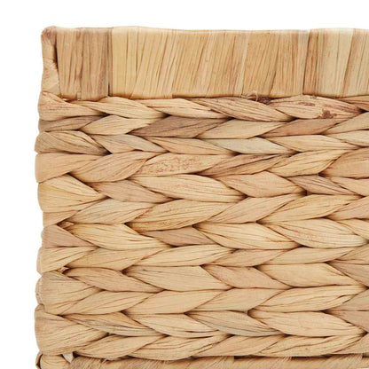 vidaXL Storage Baskets 3 pcs Natural Water hyacinth
