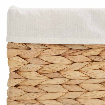 vidaXL Storage Baskets 3 pcs Natural Water hyacinth