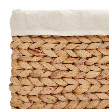 vidaXL Storage Baskets 3 pcs Natural Water hyacinth