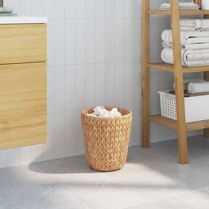 vidaXL Waste Paper Bins 2 pcs Natural 26 x 26 x 29 cm Water hyacinth