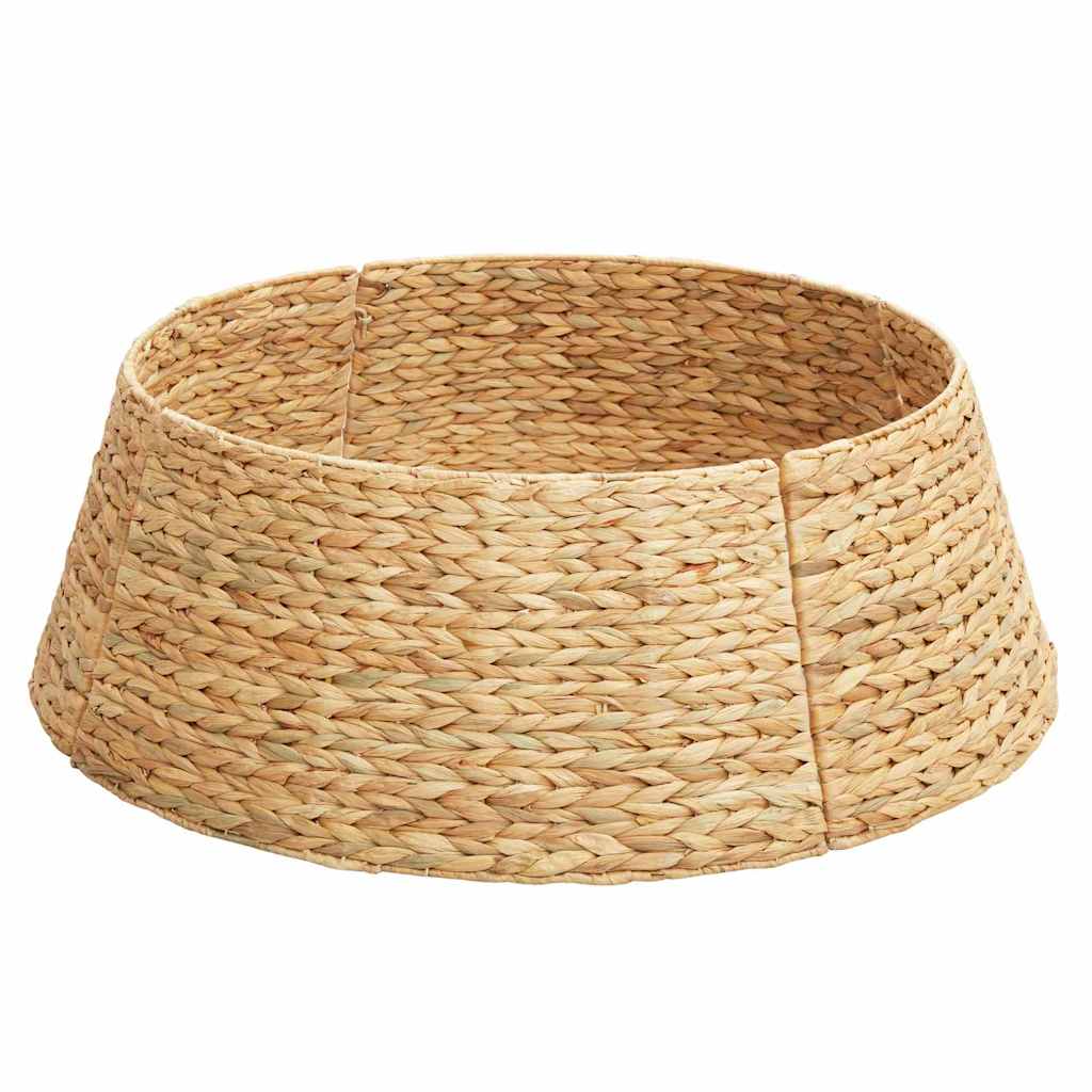 vidaXL Christmas Tree Collar Round Brown 75 x 75 x 25 cm