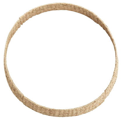 vidaXL Christmas Tree Collar Round Natural 75 x 75 x 25 cm Seagrass