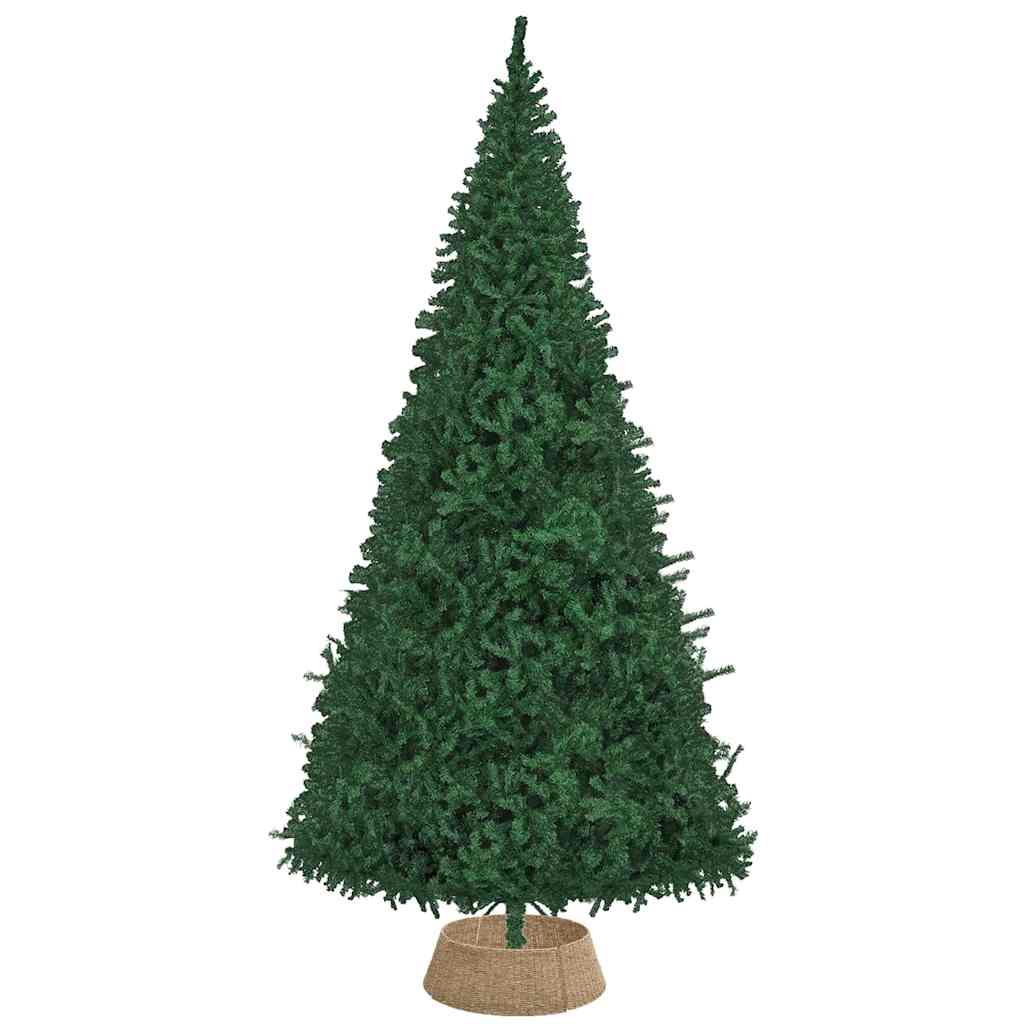 vidaXL Christmas Tree Collar Round Natural 90 x 90 x 28 cm Seagrass