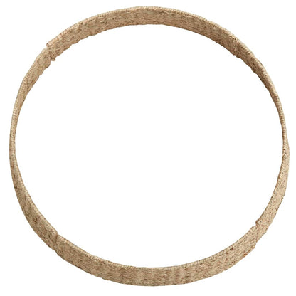 vidaXL Christmas Tree Collar Round Natural 90 x 90 x 28 cm Seagrass