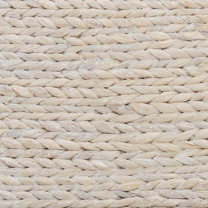 vidaXL Christmas Tree Collar White 60 x 60 x 28 cm Water Hyacinth