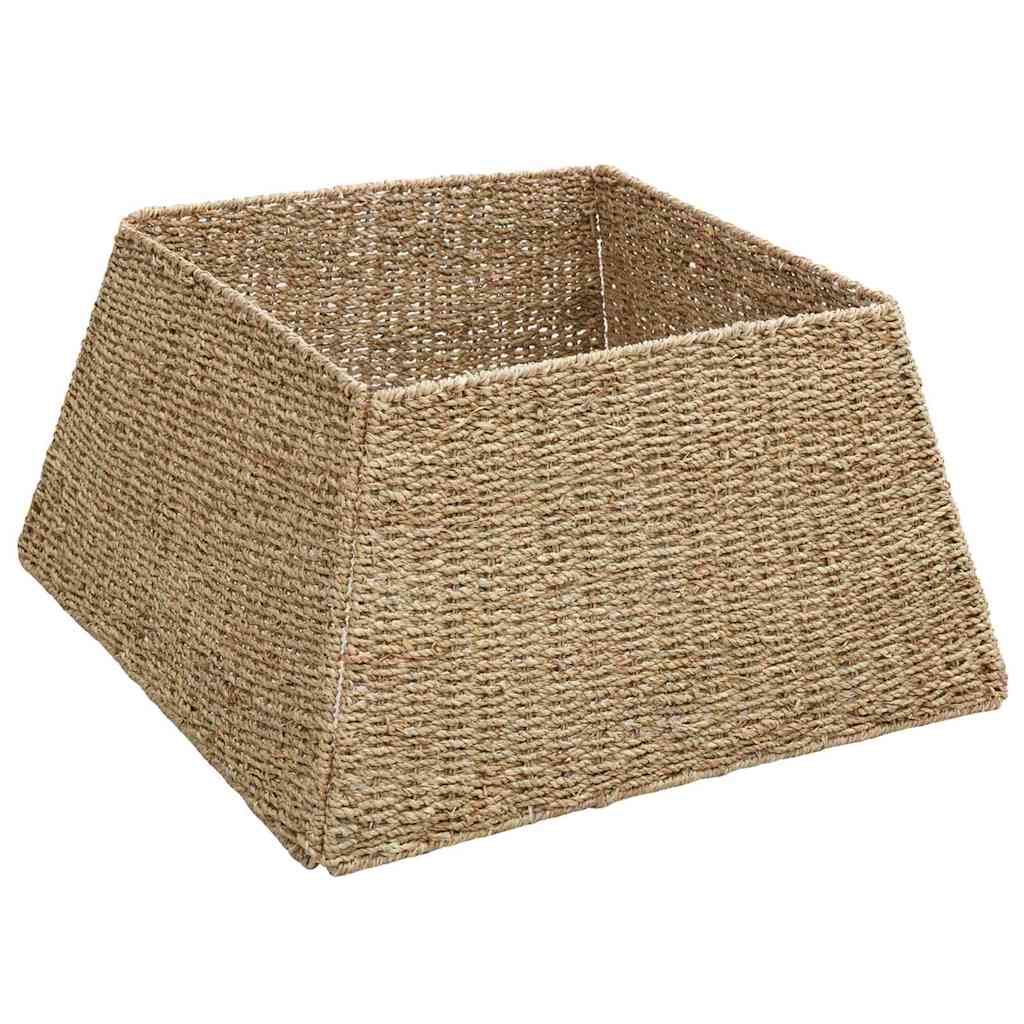 vidaXL Christmas Tree Collar Brown 50 x 50 x 25 cm Seagrass