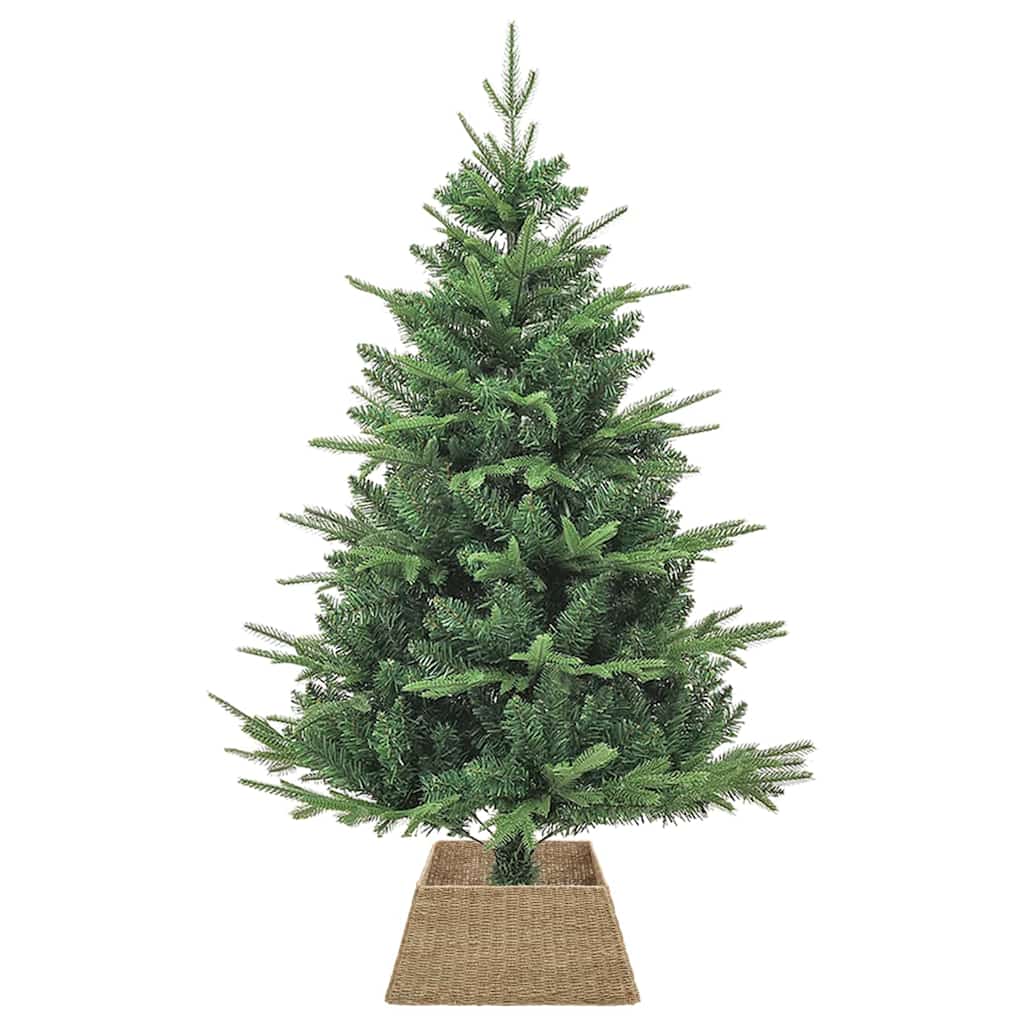 vidaXL Christmas Tree Collar Brown 50 x 50 x 25 cm Seagrass
