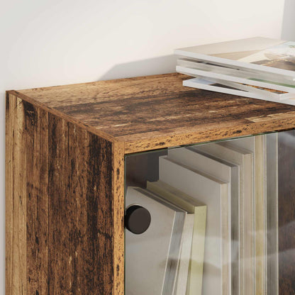 vidaXL Highboard Old Wood 68 x 37 x 142 cm Engineered Wood