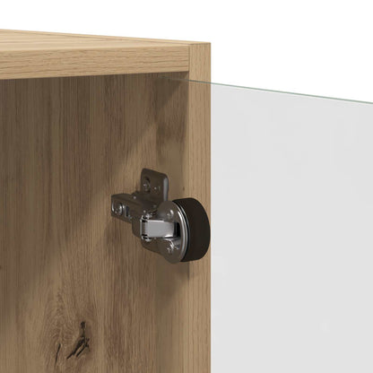 vidaXL Highboard Artisan Oak 68 x 37 x 142 cm Engineered Wood