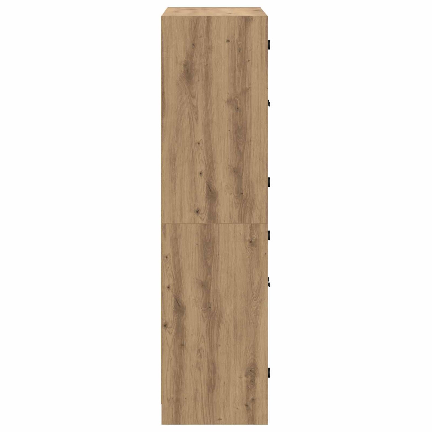 vidaXL Highboard Artisan Oak 68 x 37 x 142 cm Engineered Wood