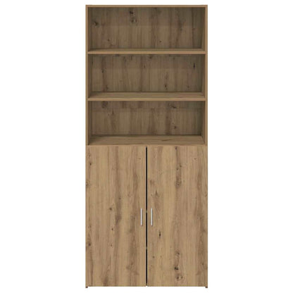 vidaXL Highboard Artisan Oak 80 x 42.5 x 185 cm Engineered Wood