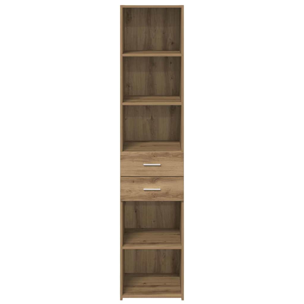 vidaXL Highboard Artisan Oak 40 x 42.5 x 185 cm Engineered Wood