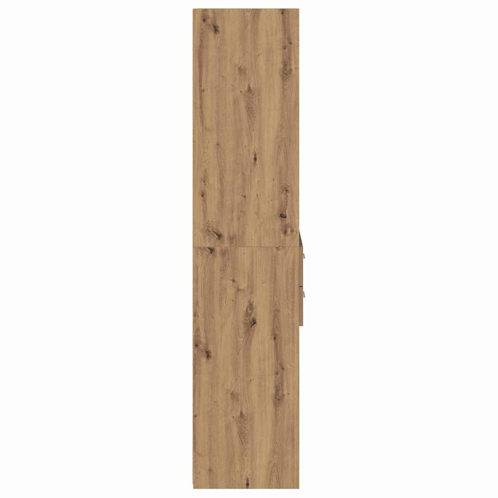 vidaXL Highboard Artisan Oak 40 x 42.5 x 185 cm Engineered Wood