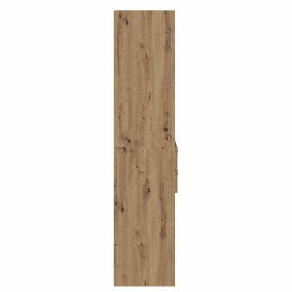 vidaXL Highboard Artisan Oak 50 x 42.5 x 185 cm Engineered Wood