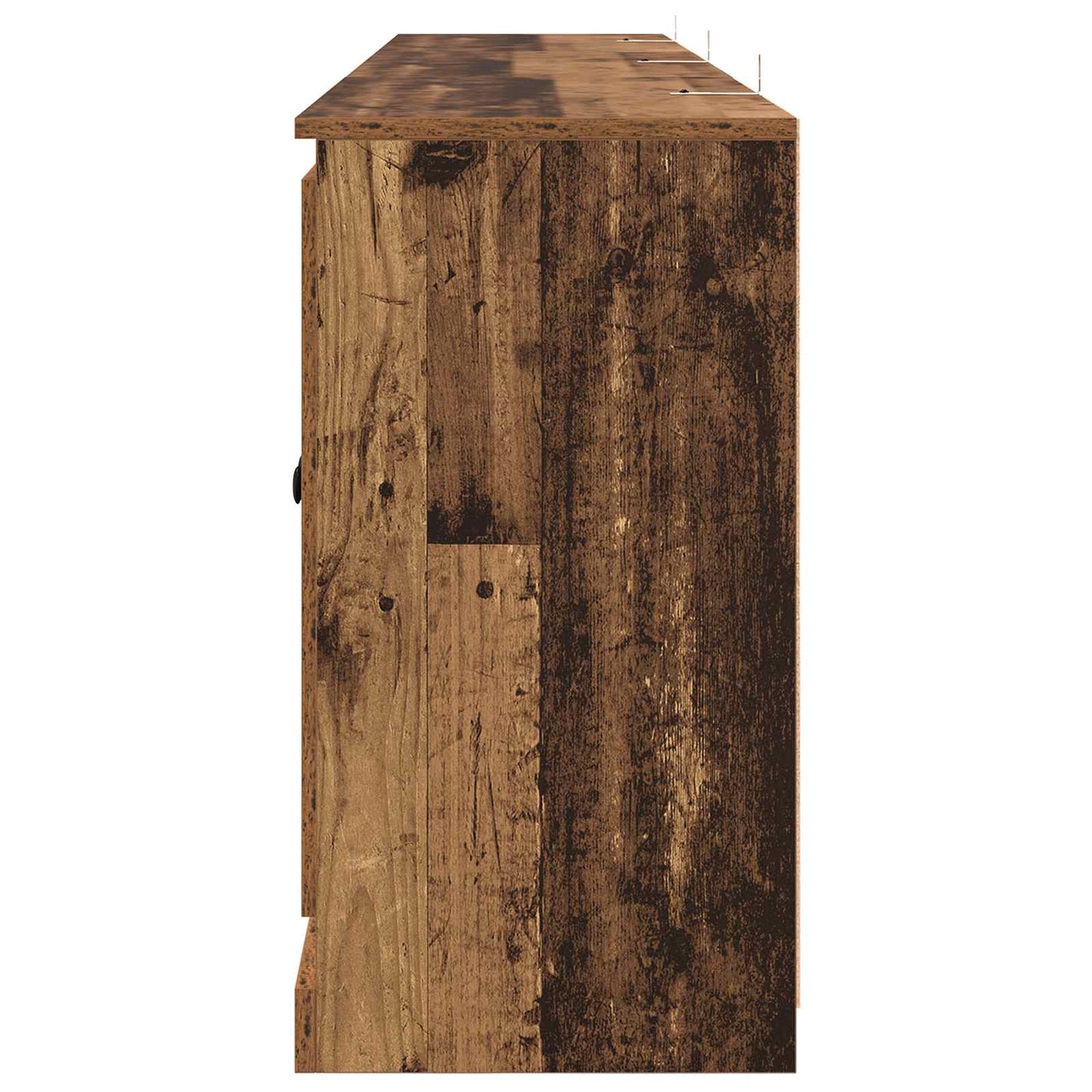 vidaXL Sideboards 3 pcs Old Wood 210 x 35.5 x 67.5 cm Engineered Wood
