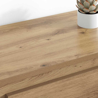 vidaXL Sideboards with Drawer 2 pcs Artisan Oak 70 x 35.5 x 67.5 cm
