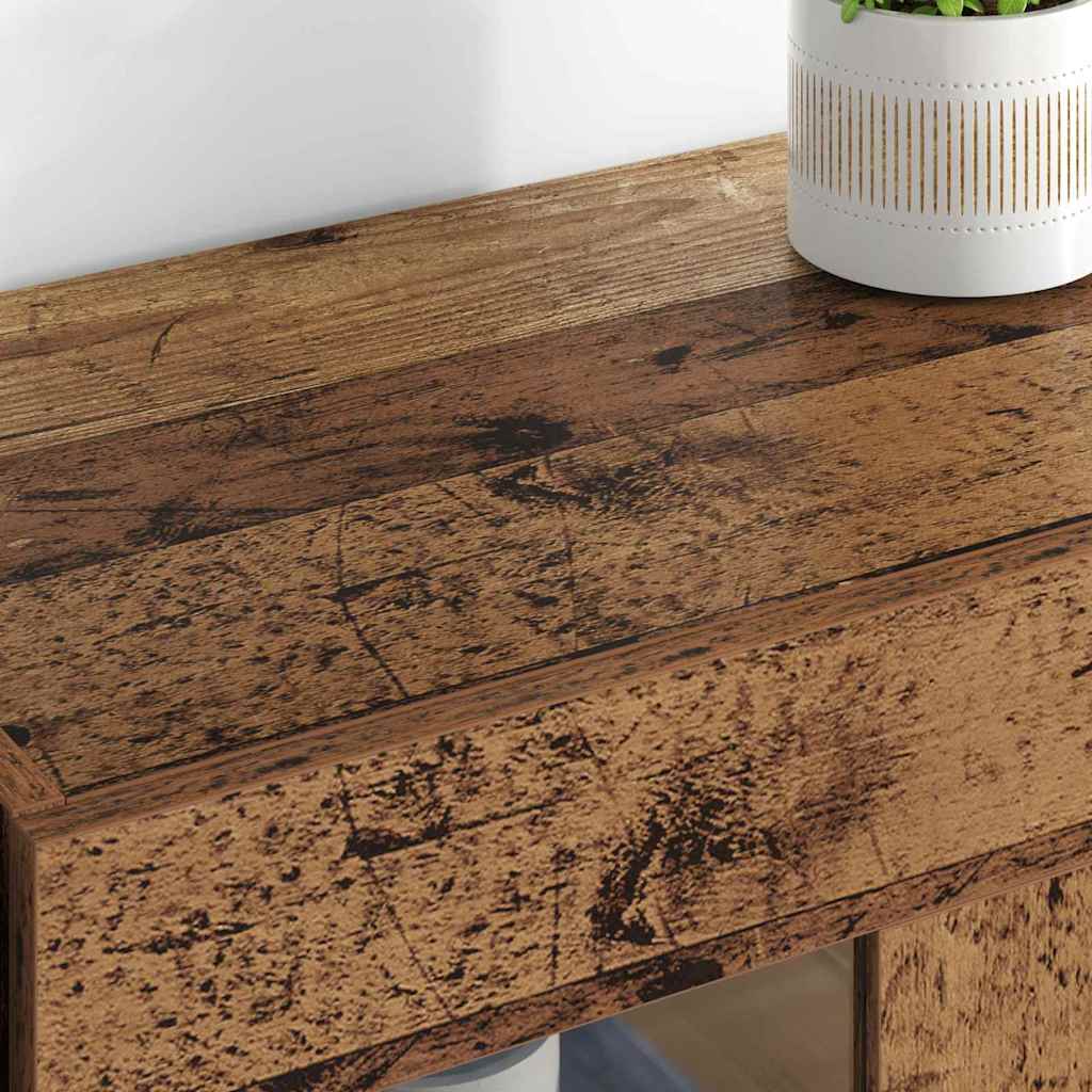 vidaXL Wall Cabinets 2 pcs Old Wood 69.5 x 34 x 90 cm Engineered Wood