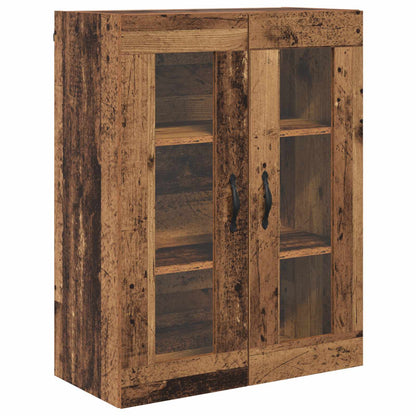 vidaXL Highboard Old Wood 69.5 x 34 x 180 cm Engineered Wood