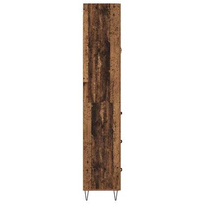 vidaXL Highboard Old Wood 69.5 x 34 x 90 cm Engineered Wood
