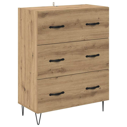 vidaXL Highboard Artisan Oak 69.5 x 34 x 90 cm Engineered Wood
