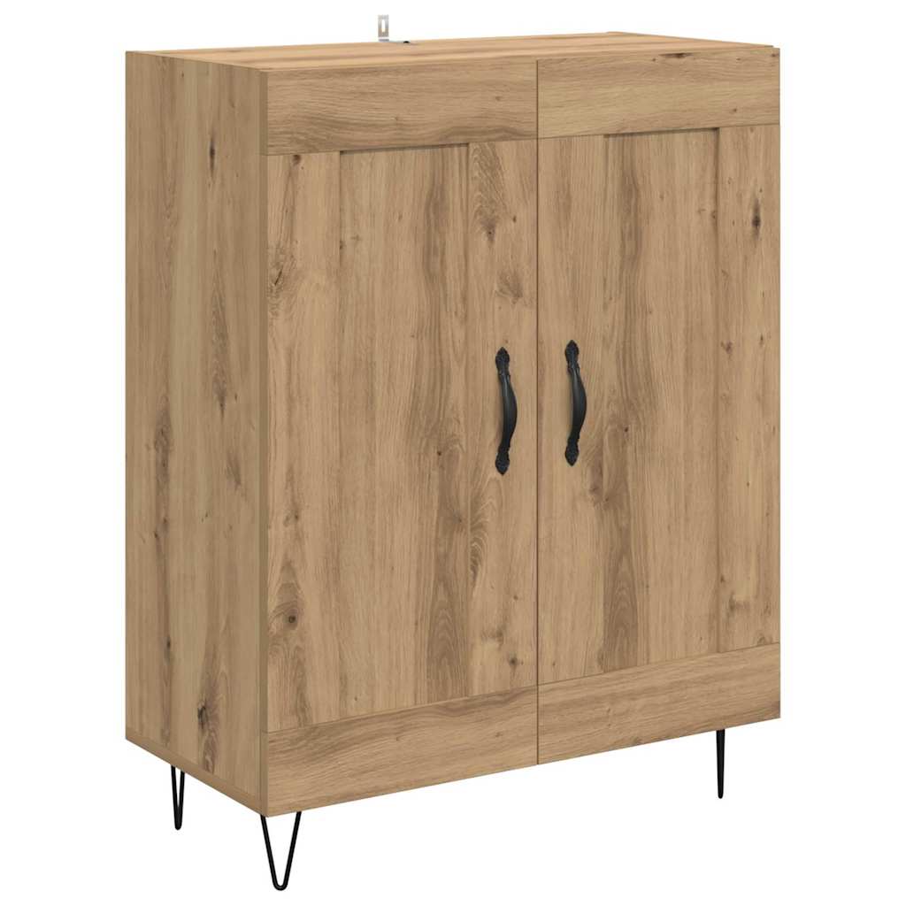 vidaXL Highboard Artisan Oak 69.5 x 34 x 90 cm Engineered Wood