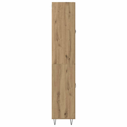 vidaXL Highboard Artisan Oak 69.5 x 34 x 90 cm Engineered Wood