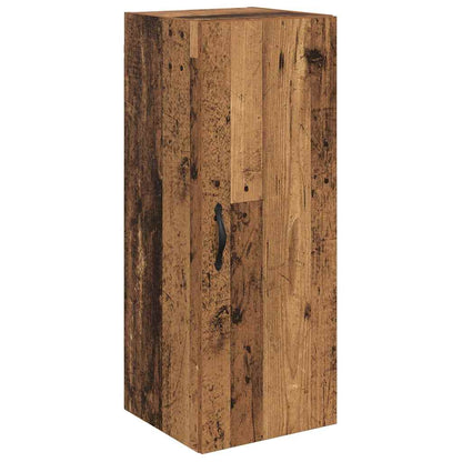vidaXL Highboard Old Wood 34.5 x 34 x 90 cm Engineered Wood
