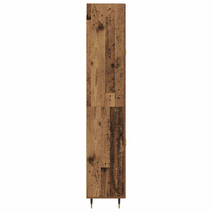 vidaXL Highboard Old Wood 69.5 x 34 x 90 cm Engineered Wood