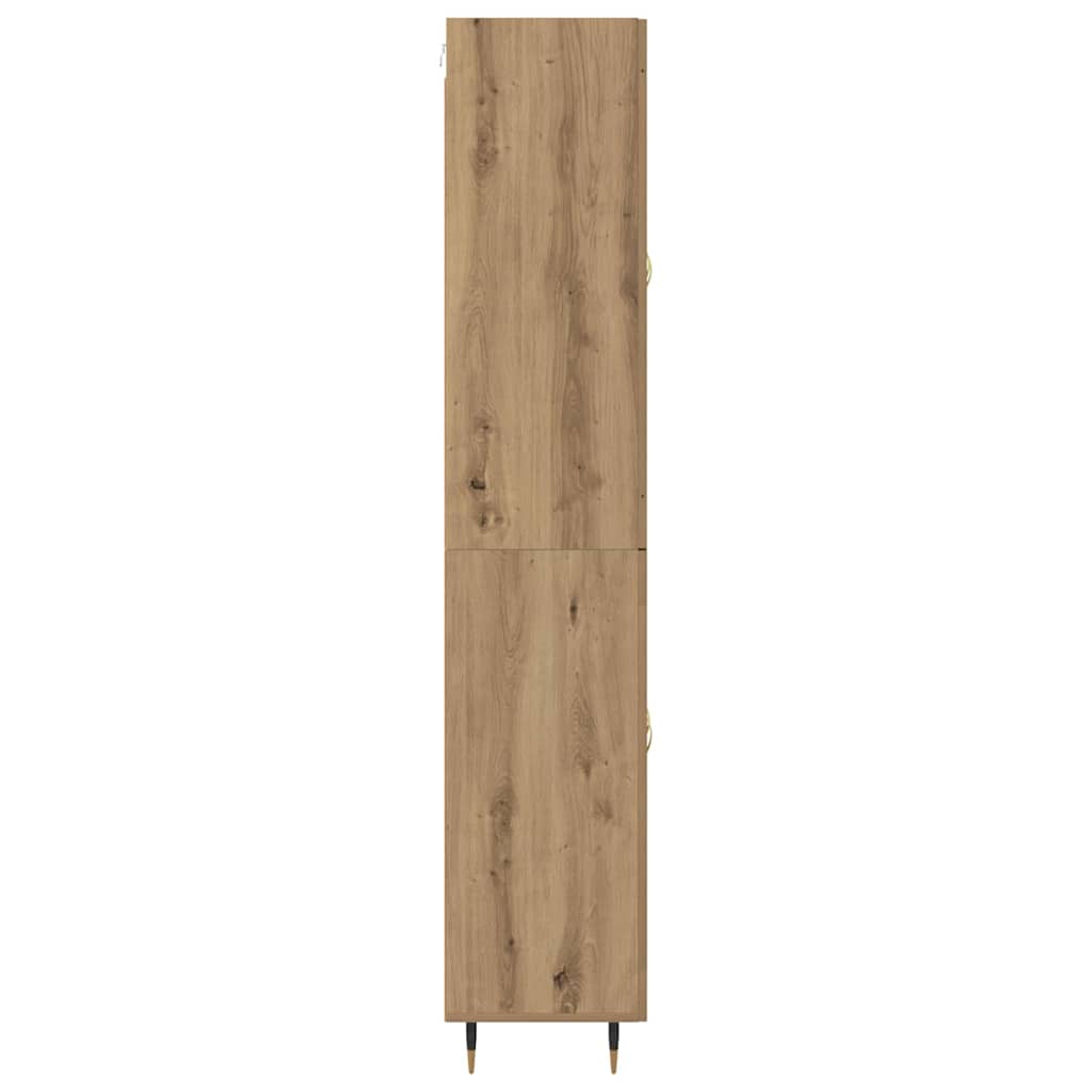 vidaXL Highboard Artisan Oak 69.5 x 34 x 90 cm Engineered Wood