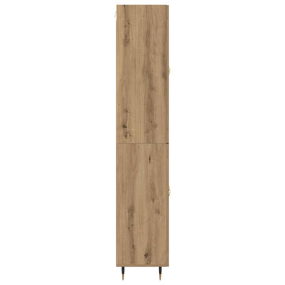 vidaXL Highboard Artisan Oak 69.5 x 34 x 90 cm Engineered Wood