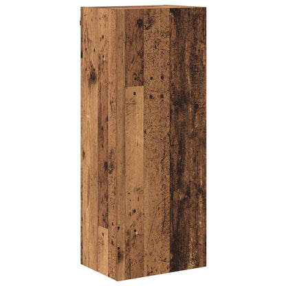 vidaXL TV Cabinet Wall-mounted 4 pcs Old Wood Engineered Wood