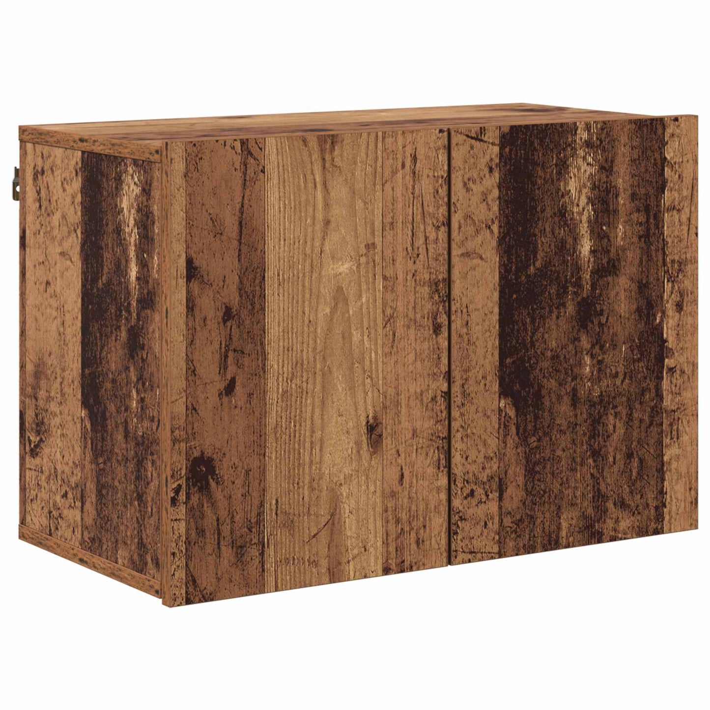 vidaXL TV Wall Unit Wall-mounted 5 pcs Old Wood Engineered Wood