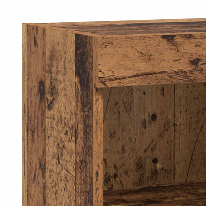 vidaXL TV Wall Units Wall-mounted 6 pcs Black Oak Engineered Wood
