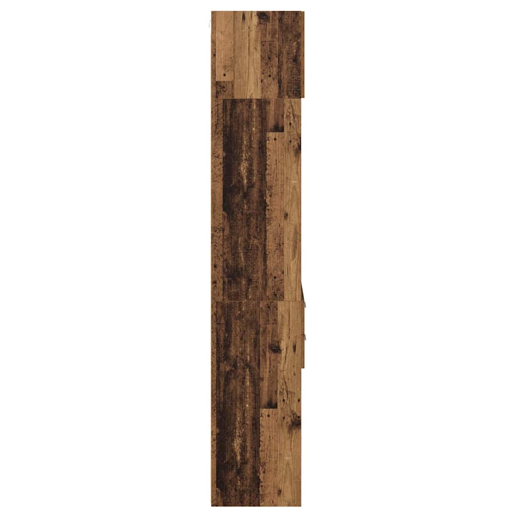 vidaXL Highboard Old Wood 50 x 42.5 x 225 cm Engineered Wood