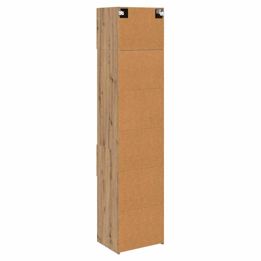 vidaXL Highboard Artisan Oak 50 x 42.5 x 225 cm Engineered Wood