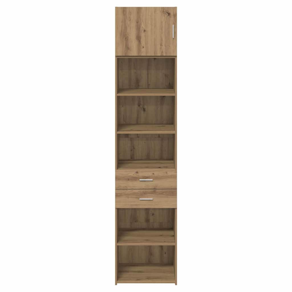 vidaXL Highboard Artisan Oak 50 x 42.5 x 225 cm Engineered Wood